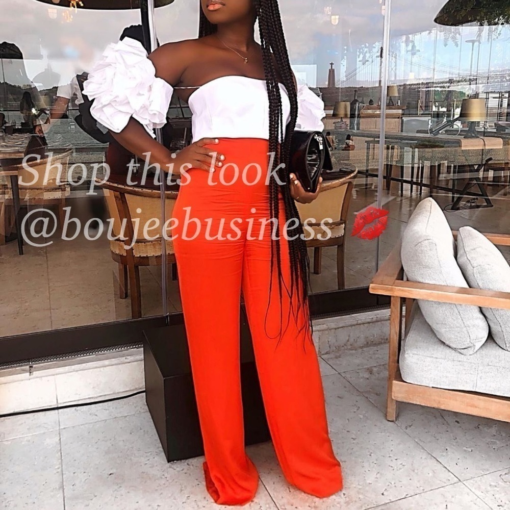 ZARA BNWT Wide Leg Satin Pants